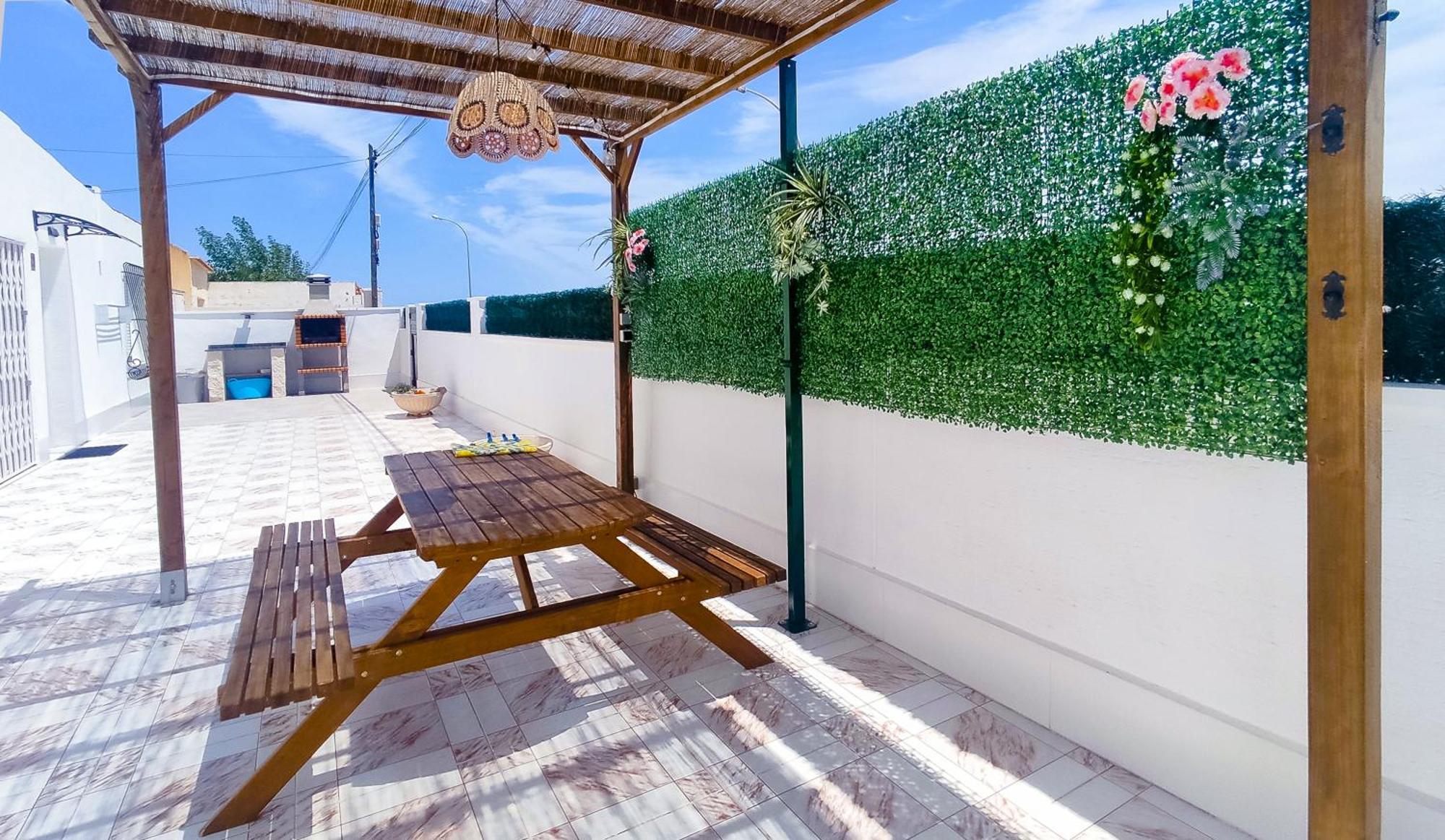 Casa Soleada Piscina Climatizada Y Privada Santiago De La Ribera Exterior foto